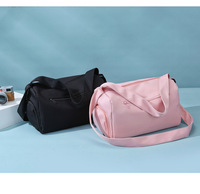 Sac de sport RUIQUWIN en gros, unisexe, léger, grande capacité, bagage à main, respirant, couleur unie, séparation sec/humide