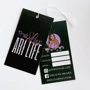 Bundle Wraps And Hangtags Wig Taggs Bundle Hair Tags For Extensions Name Tag Custom Logo And Hangtags