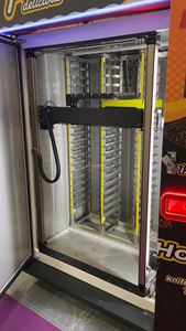 2025 bánh pizza Máy bán hàng tự động làm nướng bánh pizza tươi đông lạnh đôi màn hình có thể truy cập mua sắm tự phục vụ Robot nhanh 12in Pizza - Product Image 4