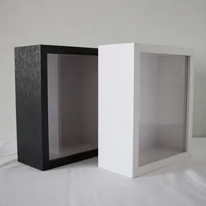 Factory Supplier Large Size 9cm Depth 8x10'' Shadow Box Frame 3D Photo Frame