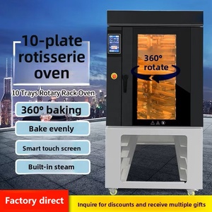Horno Eléctrico Comercial de Convección para Pan y <span class=keywords><strong>Pizza</strong></span> Italiana con Múltiples Niveles de Cocción para Pollo Asado, Pasteles y <span class=keywords><strong>Pizza</strong></span> - Product Image 2