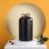 Termo Portátil de Acero Inoxidable para Alimentos, con Asa, Hermético, para Sopa, Ideal para Oficina, Escuela y Viajes