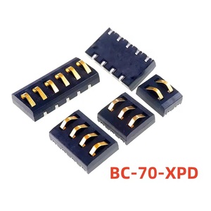 Mùa Xuân nén liên hệ với 4.0 mét Pitch 2 3 4 5 6 pin nam nữ bề mặt gắn kết pin nối reflow Hàn PCB - Product Image 2