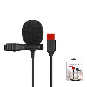 Easy to Use High Quality Lapel <strong>Mic</strong> for iphone 3.5mm Micro Type <strong>Usb</strong> HiFi Voice Condenser Lavalier Microphone - Product Image 3