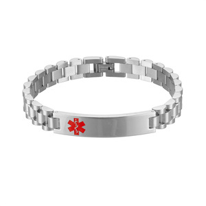 European American 18K Gold Plated Stainless Steel Watchband <b>Bracelet</b> Korean-Style <b>Adjustable</b> Unisex Gift Jewelry - Product Image 3