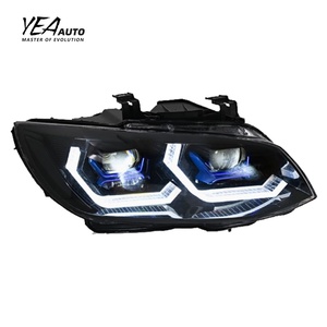 Phare avant modifié à LED pour bmw Série 3 E92 E93 <span class=keywords><strong>M3</strong></span> Phare Accessoires de voiture 2007 - 2013 E92 RGB Phares - Product Image 4