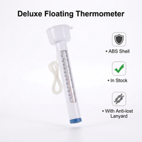 Neues Design Wasserbad-Thermometer Einfach zu Bedienendes Außenpool-Thermometer für Schwimmbäder zur Vermeidung von Ablaufen