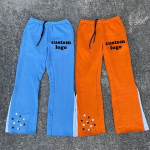 Pantalones Deportivos Casuales de Algodón para Hombre con Logotipo OEM, Pantalones Jogger, Pantalones de Chándal, Pantalones de Forro Polar, Ecológicos, Impermeables, con Cordón - Product Image 3