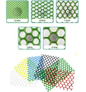 <span class=keywords><strong>Grillage</strong></span> en plastique HDPE <span class=keywords><strong>rigide</strong></span> et épais pour clôture avicole et élevage de poulets, filet de protection pour poussins, grille anti-évasion - Product Image 3