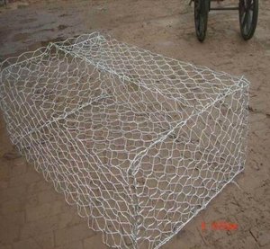 Diskon besar grosir kasa Gabion rakitan mudah jala kawat tenun jala Gabion untuk dinding penahan - Product Image 6
