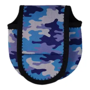 フィッシングリールバッグ防水ネオプレンスピニング保護フィッシングリールポーチカバーホイール収納バッグ