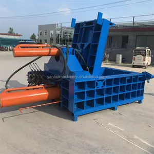 Hydraulic old aluminum can bale making machine