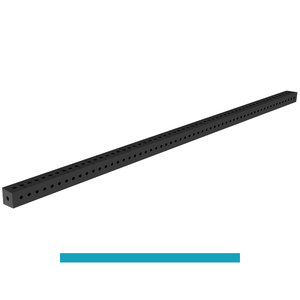 Steeleco gpph บล็อกเชื่อมต่อ3000x100x100มม. หนา8มม. รู16มม. ตาราง50x50มม. - Product Image 1