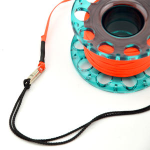 KEEP DIVING Bobine de ligne de plongée avec roue en PVC et crochet double tête 15m/30m FXL-951P - Product Image 3