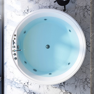 <span class=keywords><strong>Vasca</strong></span> Idromassaggio di Lusso Smart per 2 Persone, Freestanding, Termostatica, con Sterilizzazione all'Ozono, <span class=keywords><strong>in</strong></span> Acrilico, per Villa e Hotel - Product Image 4