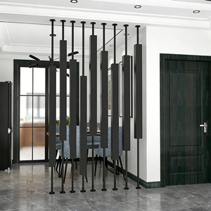 <span class=keywords><strong>Divisori</strong></span> <span class=keywords><strong>per</strong></span> <span class=keywords><strong>Ambienti</strong></span> Moderni in Metallo Rivestito a Forma di Colonna, Decorazione Domestica, Parete Divisoria Interna in Acciaio Inossidabile - Product Image 3
