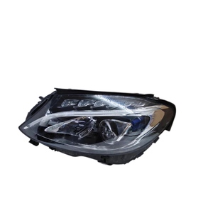 Faros Delanteros LED para Mercedes-Benz Clase C C180 C200 <span class=keywords><strong>C26</strong></span> C300 W205, Configuración Alta, Lente Dual LED, 12V, Accesorios para Auto - Product Image 2
