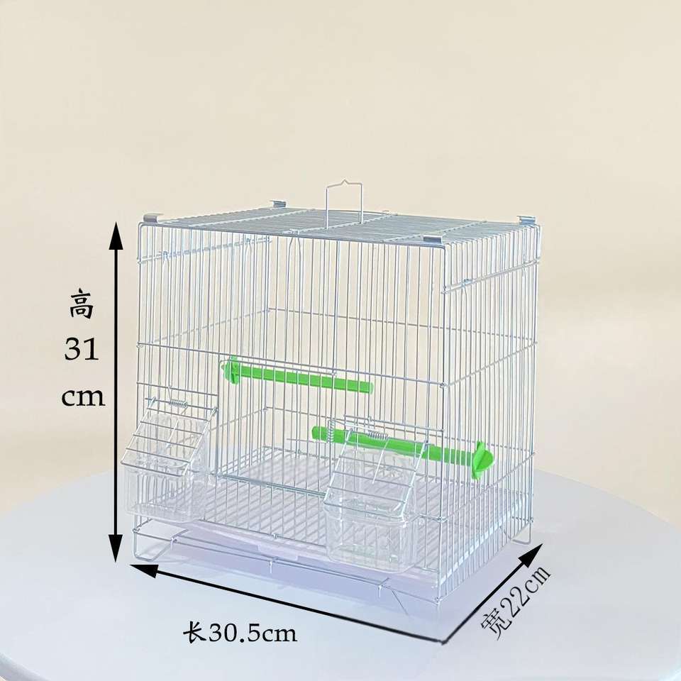 Wholesale Solid Pattern Rust-Proof Metal Birdcages Electroplating ...