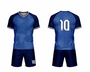 Maillot de football professionnel personnalisable de haute qualité, col en V, anti-bactérien, séchage rapide, respirant, numérique, à prix abordable - Product Image 4