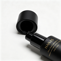 Flacon pompe ovale en verre de 40 ml, luxe, 1,35 oz, haute qualité, pour fond de teint, sérum, emballage de soins de la peau, OEM personnalisé