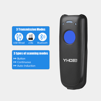 YHDAA buena venta de mano Mini escaneo automático 1D código CCD portátil Bluetooth lector de código de barras compatible con Windows Android IOS