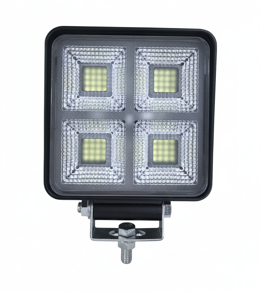 Aurora Mini 4Inch 40w LED Square Work Light White Flood Beam Off Road Driving Floodlight Vehicle Auto Led Work Lights