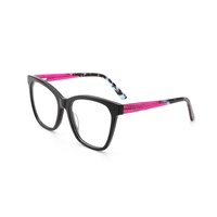 Monture optique classique vintage carrée en acétate, confortable, durable, fiable, professionnelle et élégante pour unisexe, lecture décontractée