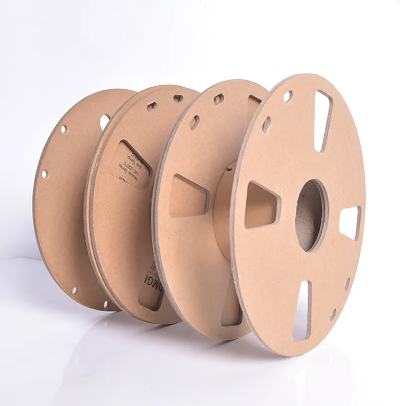 Eco-Friendly Paper Reel Spool High Quality 1kg 3D Printing PLA Lilament Empty Cardboard Spool