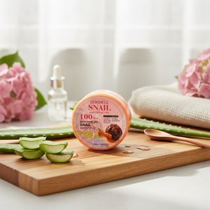 Cosmétique coréen ZENIBELL Gel apaisant à l'escargot 100% naturel Soin hydratant anti-âge 300ml Moins collant Nutrition pour la peau - Product Image 3