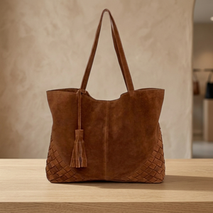 Sacs à main BS INTERNATIONAL pour femmes, en cuir de buffle véritable de luxe, durables, grande capacité, avec bandoulière, à porter à l'épaule ou en bandoulière - Product Image 4