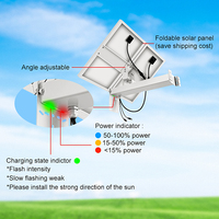Painel solar dobrável para câmera cctv, venda no atacado de 12v 60w 60ah