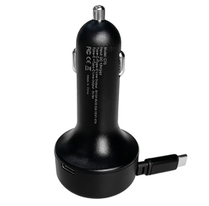 อะแดปเตอร์ชาร์จเร็ว STW 45w แบบ USB-C พร้อมสายชาร์จแบบยืดหดได้สำหรับเบาะหลังในรถยนต์ 3 in 1 สำหรับ iPhone 17 16 15 14 13 12 11 - Product Image 6