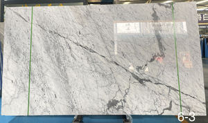 Carrara White Marble <b>Slab</b> Polished Surface Modern Design Natural Stone for Hotel Application - Product Image 3
