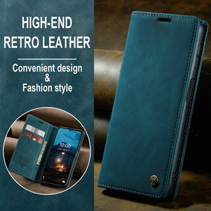 CaseMe M53 di lusso portafoglio in pelle PU Flip Case con scheda per <span class=keywords><strong>Samsung</strong></span> per Galaxy M53 M23 M12 M11 M32 Cover posteriore del telefono cellulare - Product Image 6