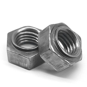 Tuerca de Soldadura Hexagonal DIN 929 Estándar M6 M16 Grado 4.8 de Acero al Carbono, Tuerca Hexagonal de Soldadura por Puntos 8-32 - Product Image 3
