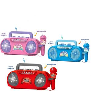Microphone de musique électronique préscolaire pour bébé Ensemble d'instruments de musique pour enfants, tourne-disque pour enfants, <span class=keywords><strong>jouet</strong></span> pour <span class=keywords><strong>fille</strong></span> - Product Image 1