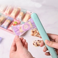 MorSun 100 pièces Sacs thermoscellables pour emballage artisanal de bonbons, nougats et biscuits 4*9,5cm