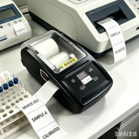 Mesin Printer Label Portabel Mini Printer Label Thermal untuk Label Kertas Tanpa Sambungan