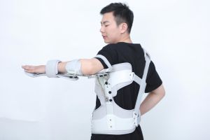 Ortesi regolabile in plastica tutore di supporto per stecca da polso regolabile medico per <span class=keywords><strong>ortopedico</strong></span> - Product Image 6