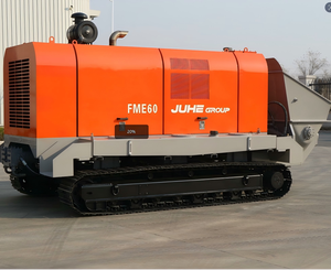 Pompe à béton sur chenilles à moteur diesel JIUHE Construction - Product Image 2