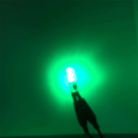 Kit d'éclairage intérieur de voiture LED T10 RGB Ampoules dôme et coin multicolores avec effets stroboscopiques à distance