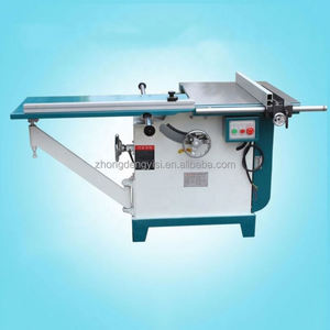 Scie à table pour le travail du bois MJ113, machine à couper le bois, scie à disque universelle inclinable à 45 degrés, table coulissante, scie circulaire à table coulissante - Product Image 6