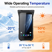Terminal portable intelligent PDA Chainway C5 Android 13 RFID UHF longue portée, scanner 2D, Octa-core 2,3 GHz, 4+64 Go, collecteur de données