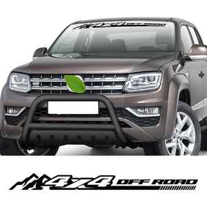 <span class=keywords><strong>Autocollant</strong></span> universel pour pare-brise de <span class=keywords><strong>voiture</strong></span> tout-terrain 4x4, impression personnalisée, imperméable, style sport, amovible sans résidus - Product Image 5