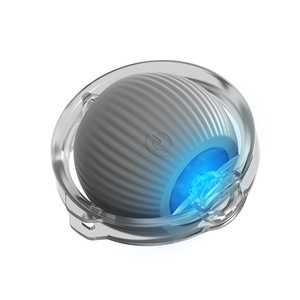 Automatic Cat Toy <b>Ball</b> Self Entertaining Smart Interactive Pet Teaser <b>Ball</b> For Cats And <b>Dogs</b> Gray Red Green Colors - Product Image 1