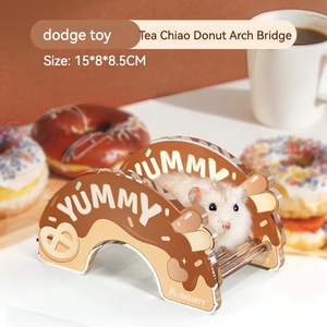 Nuovissimo Nascondiglio Rotondo in Acrilico per Criceti, Stile Carino per Tutte le Stagioni, Vendita all'Ingrosso - Product Image 3