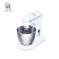 Mélangeur Électrique Commercial Automatique 5, 7, 10L pour Boulangerie, Préparation de Gâteaux Frais, Lait, Jus, avec Bol