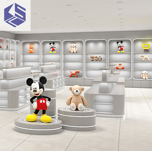 Doll Machine Display Case Plush Toy Container and Office Display Rack for Gift Shelf Sample Exhibition in <strong>Hall</strong> Display <strong>Stand</strong> - Product Image 6