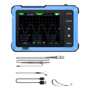 FNIRSI DSO152 Mini Handheld Digital <strong>Oscilloscope</strong> with P6100 <strong>High</strong> <strong>Voltage</strong> <strong>Probe</strong>, 2.5MSa/s Sampling Rate, 200KHz Bandwidth - Product Image 1