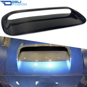 Cubiertas de Ventilación para el Capó del Motor de Fibra de Carbono Real para Subaru Impreza WRX STI 2014-2018 - Product Image 1